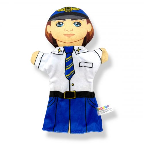 Мʼяка іграшка, Лялька на руку "Пілот"  мініатюра фото 1