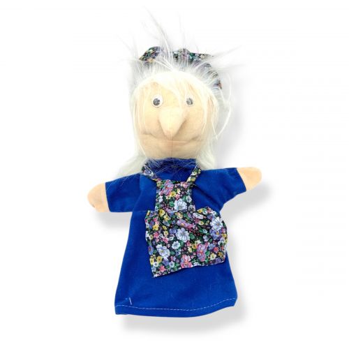 Мʼяка іграшка (Рукавичка - Баба Яга)  мініатюра фото 1