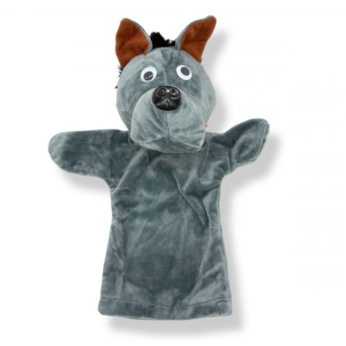 Мягкая игрушка, Перчатка - "Волк" 32 см  мініатюра фото 1