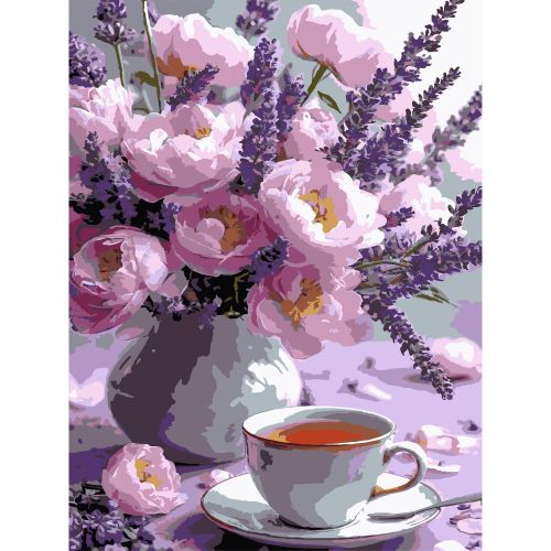 Картина по номерах "Весняне цвітіння" 30х40 см  мініатюра фото 1