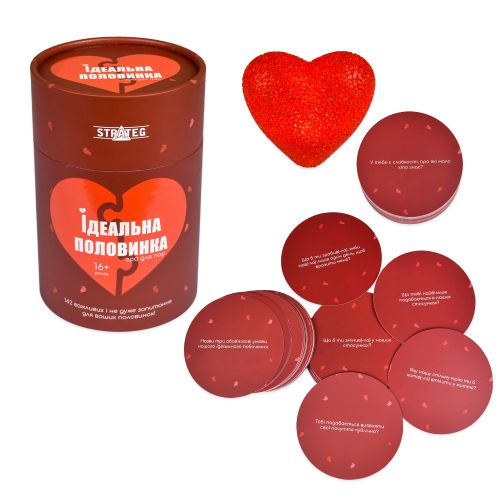 Настільна гра "Ідеальна половинка" (укр)  мініатюра фото 1