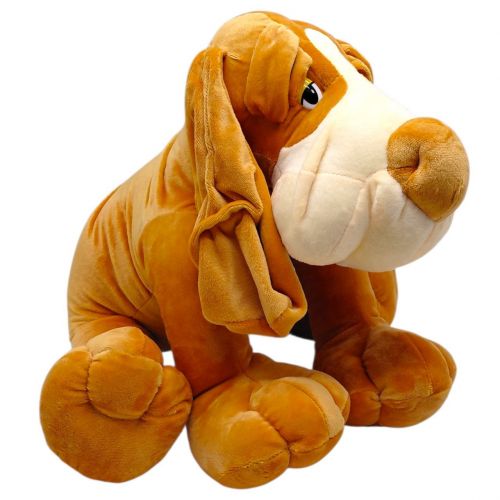 Мʼяка іграшка "Лапоухий песик Бакс", 40 см (РУДИЙ)  мініатюра фото 1