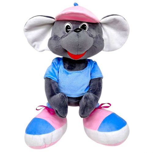 Мʼяка іграшка Мишенятко Паша (БЛАКИТНИЙ)  мініатюра фото 1