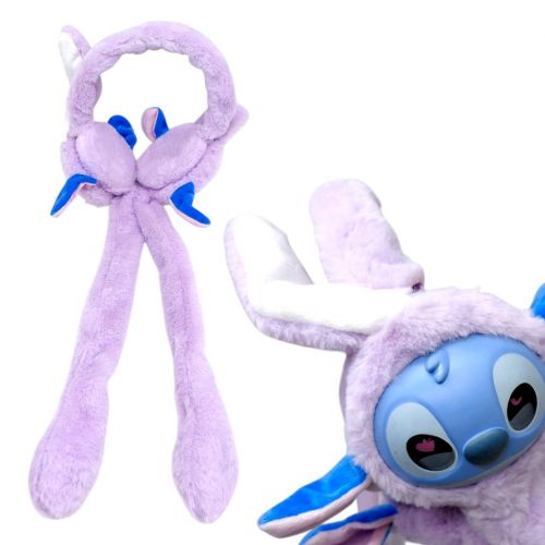 М’які вушка "STITCH" для дітей (БУЗКОВИЙ)  мініатюра фото 1
