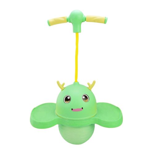 Стрибунець для стрибків 90*38 см, світло у короб 42*19*21 см (ЗЕЛЕНИЙ)  мініатюра фото 1