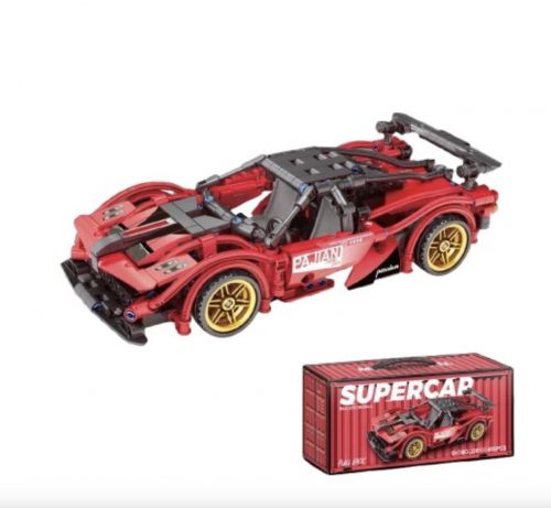 Конструктор "Суперкар" червоний (488 деталей)  мініатюра фото 1