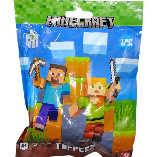 Фигурка-тепер Майнкрафт в закрытой упаковке (микс)  мініатюра фото 1