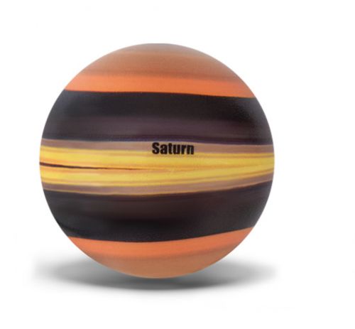 Мʼяч фомовий розмір 6,3 см, MIX кольорів, 9шт в упак, пакет  мініатюра фото 1