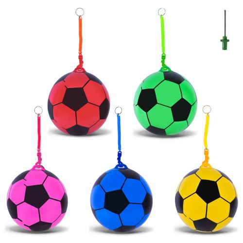 Мʼяч гумовий  9", 70 грам (мікс кольорів)  мініатюра фото 1