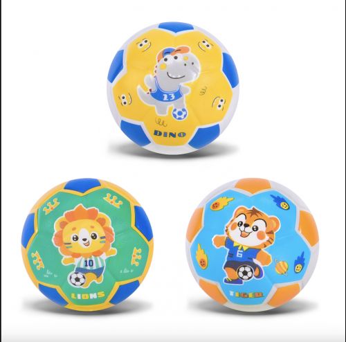 Мʼяч фомовий 10 см, 3 види, пакет 16*14*9 см (1 шт)  мініатюра фото 1