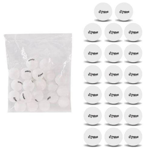 Мʼячі для настільного тенісу, 40 мм, 20 штук у пакеті, ціна за пакет  мініатюра фото 1