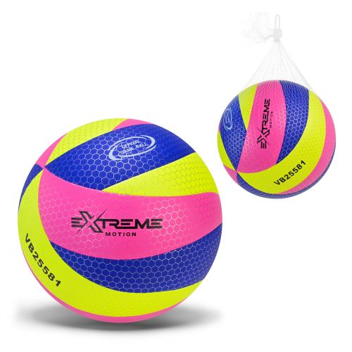 Мяч волейбольный, PU, ​​260 гр (Разноцветный)  мініатюра фото 1