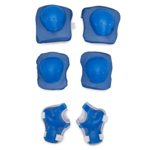 Набiр захисту наколінники, налокітники, в сітці (СИНІЙ)  мініатюра фото 1