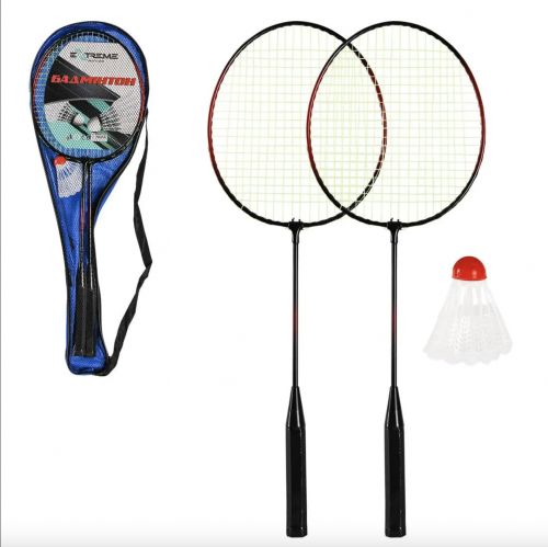Бадмінтон (2 ракетки) + воланчик (ЧЕРВОНИЙ)  мініатюра фото 1
