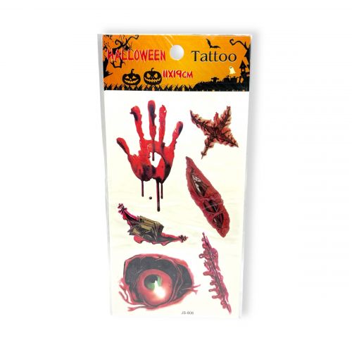 Тату временное (HALLOWEEN)  мініатюра фото 1