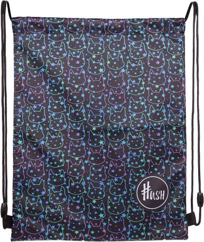 Сумка для взуття Hash Neon kitty з голографічним ефектом  мініатюра фото 1