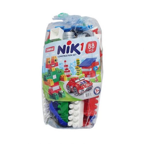 Конструктор дитячий "NIK-1" (88 дет. )  мініатюра фото 1