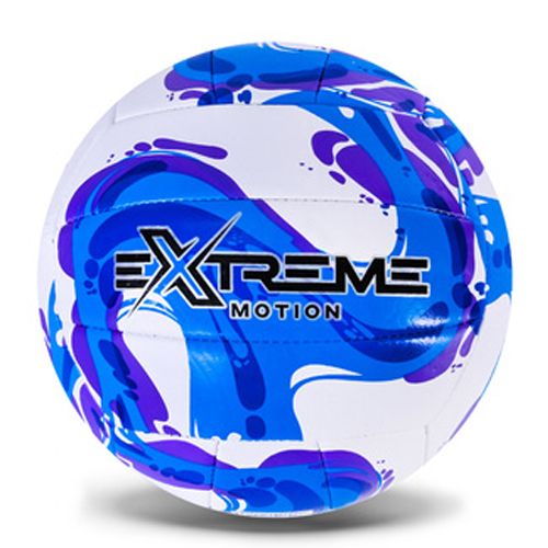 МЯЧ ВОЛЕЙБОЛЬНЫЙ, PVC 280 ГР, СИНИЙ  мініатюра фото 1