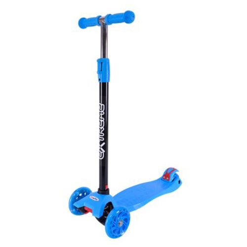 Самокат дитячий 4-х колісний БЛАКИТНИЙ  мініатюра фото 1
