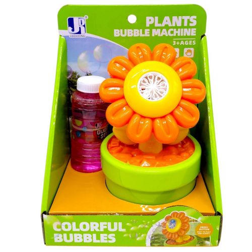 Мыльные пузыри "Цветок" ЖЕЛТЫЙ  мініатюра фото 1