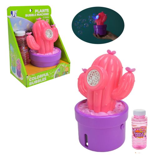 Мильні бульбашки "Кактус" рожевий  мініатюра фото 1