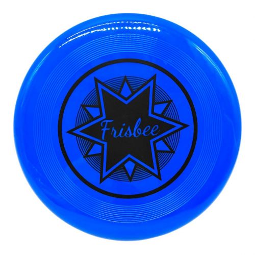 Тарілка літаюча Фризбі 20 см (БЛАКИТНИЙ)  мініатюра фото 1