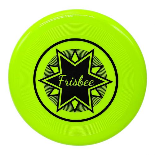 Тарілка літаюча Фризбі 20 см (САЛАТОВИЙ)  мініатюра фото 1