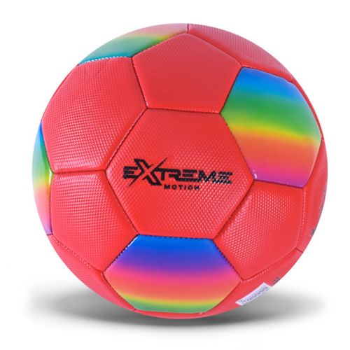 МʼЯЧ ФУТБОЛЬНИЙ №5, PVC 340 ГР, ЧЕРВОНИЙ  мініатюра фото 1