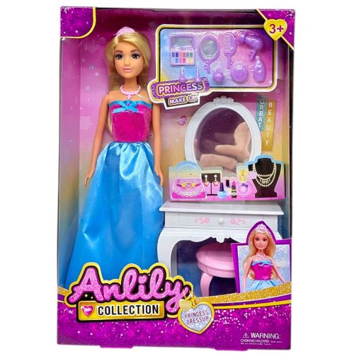 Лялька, висота: 30 см, аксесуари, меблі, в коробці  мініатюра фото 1