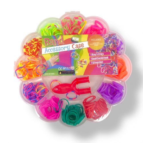 Резинки для плетіння (квітка)  мініатюра фото 1