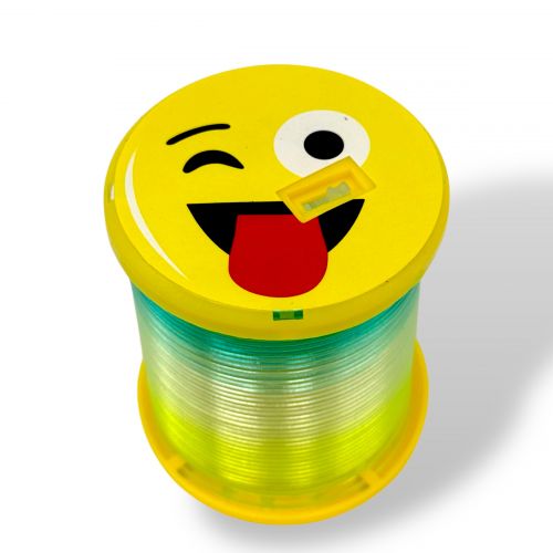 Дитяча пружинка Веселка з підсвіткою 5×5см  мініатюра фото 1