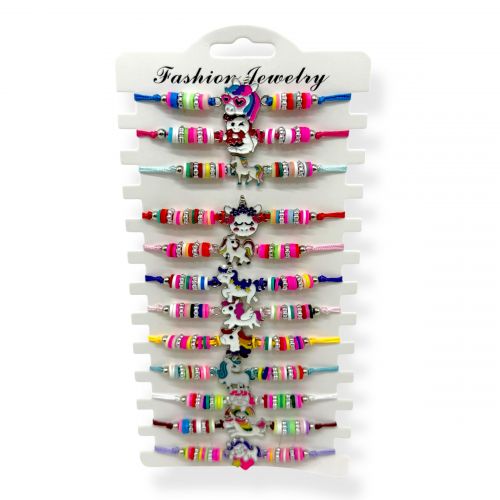 Браслет Єдиноріжка (12 шт)  мініатюра фото 1