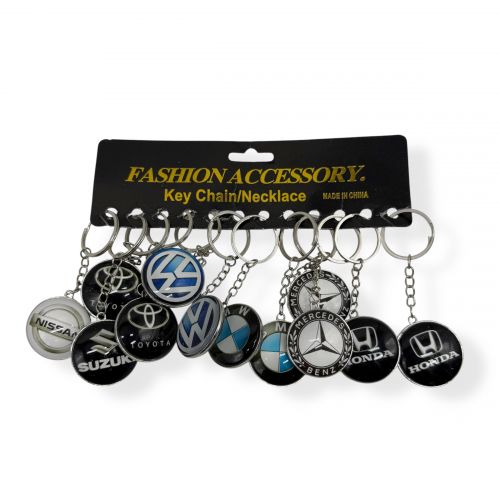 Брелок марки авто (12 шт)  мініатюра фото 1
