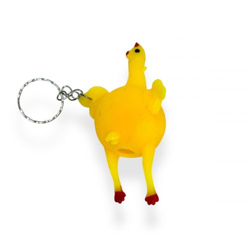 Курка брелок антистрес  мініатюра фото 1