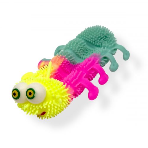 Антистрес їжак сяюча Гусениця  мініатюра фото 1