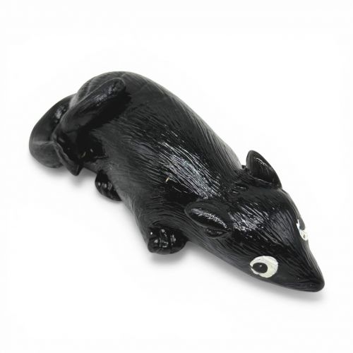 Іграшка "Лизун" миша чорна  мініатюра фото 1