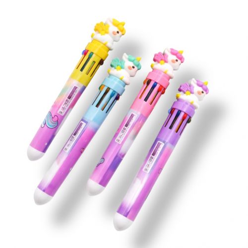 Ручка Єдиноріжка 10 кольорів фото