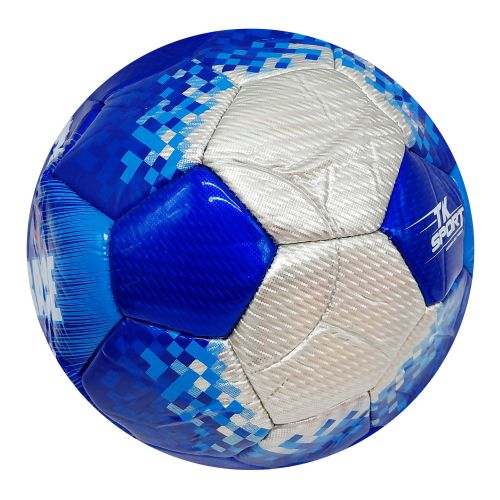 МʼЯЧ ФУТБОЛЬНИЙ №5, PVC, ВАГА 330-350 ГРАМІВ, СИНІЙ  мініатюра фото 1