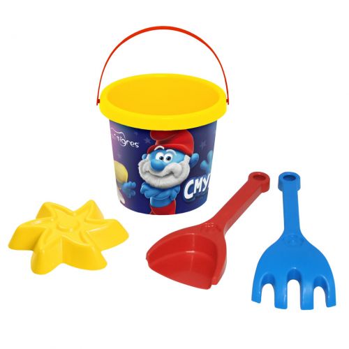 Набор для песка "СМУРФЫ" фиолетовый  мініатюра фото 1