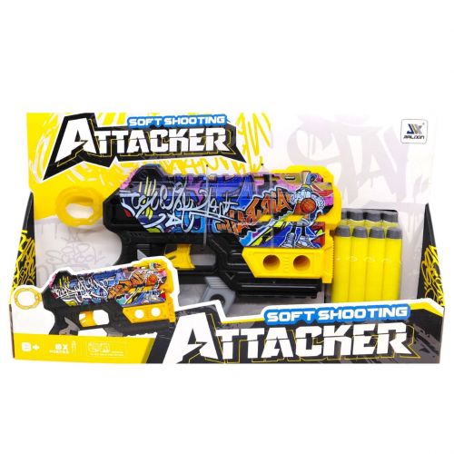 Игрушечное оружие Бластер ГРАФИТИ ФИОЛЕТОВЫЙ  мініатюра фото 1