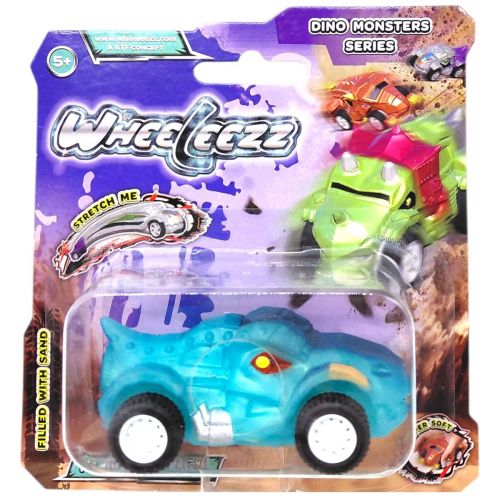 Машинка-тянучка серии Dino, Wheeleezz (Дино, Вилиз) ЗЕЛЕНЫЙ  мініатюра фото 1