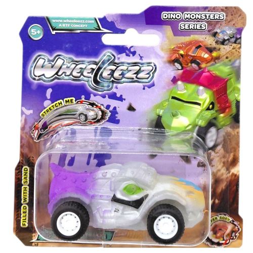 Машинка-тянучка серии Horror, Wheeleezz (Горрор, Вилиз) СЕРЫЙ  мініатюра фото 1