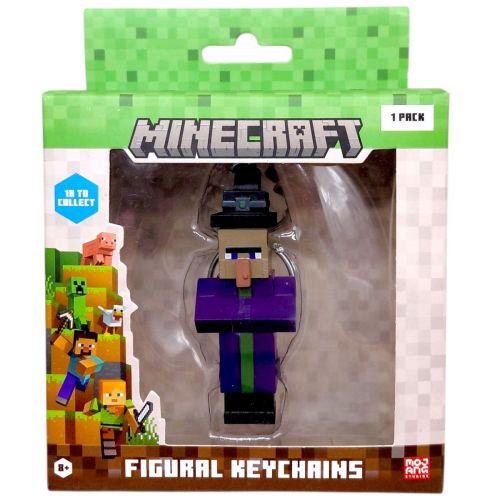 Фігурка-брелок "Майнкрафт/Minecraft" ФІОЛЕТОВИЙ ЧОЛОВІЧОК фото
