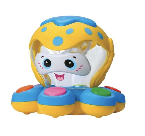 Іграшка Музичний восьминіг ЖОВТО-СИНІЙ  мініатюра фото 1