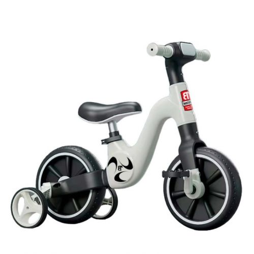 Велосипед-трансформер "Best Trike" колеса 10’’, українське озвучування, з’ємні педалі, з’ємні допоміжні бокові колеса, в коробці  мініатюра фото 1