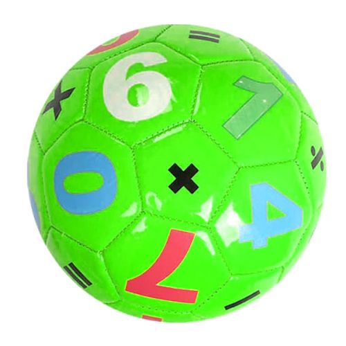 М'яч футбольний №2 "ЦИФРИ" (ЗЕЛЕНИЙ)  мініатюра фото 1