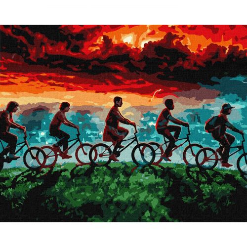 Набор для росписи по номерам "Путешествие в неизвестное" 40х50см  мініатюра фото 1