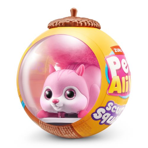 Інтерактивна іграшка PETS ALIVE S1 – БІЛОЧКА (рожевий)  мініатюра фото 1