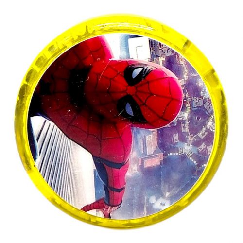 Йо-Йо, що світиться "Людина-Павук" (ЖОВТЕ)  мініатюра фото 1