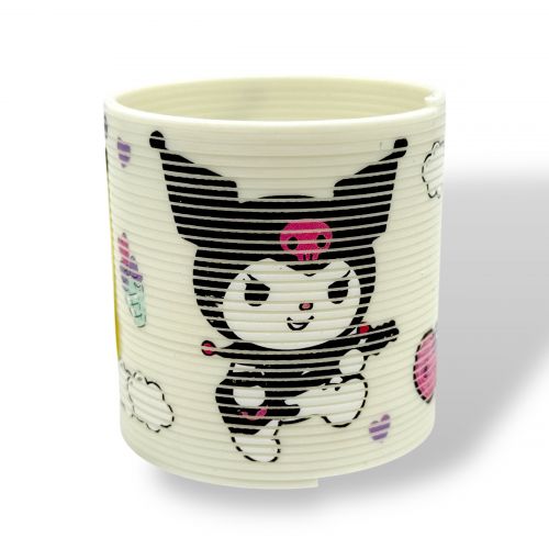 Весела пружина "Kuromi" (БІЛА)  мініатюра фото 1